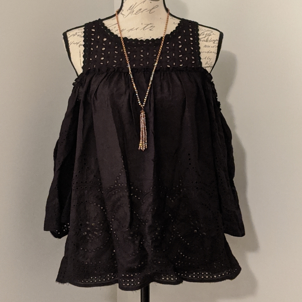 Eyelet Lace Top